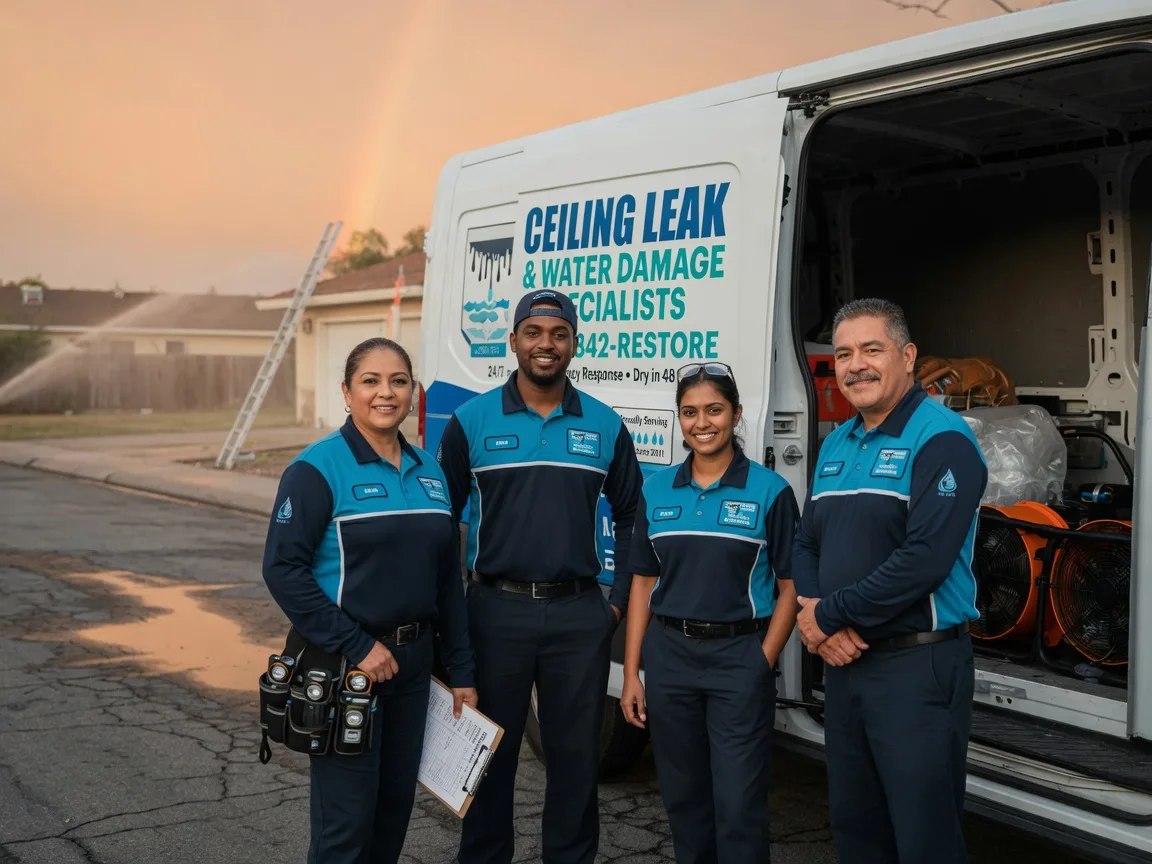 Ceiling Leak Cleanup company in Jamison, PA